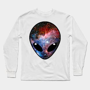 Space Alien Long Sleeve T-Shirt